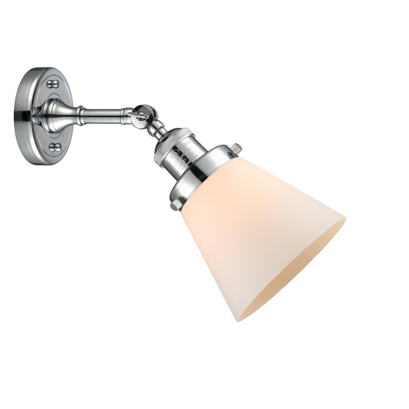 Nealon Armed Sconce, 10" H x 6.25" W, Matte White