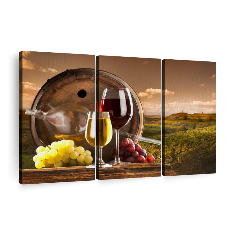 " Temecula Wine Vineyard ", 52" H x 32" W