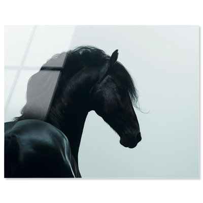 «Phantom of the Dark Horse I Western Decor» par Notoriart