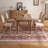 Machine Washable Vintage Area Rug - Soft Carpet With Non-slip Backing For Living Room, Bedroom, Office-548684467