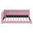 Modern Upholstered Platform Bed Frame With USB Ports,  Floor Sofa Day Bed With Storage Headboard-2103152014-2103152015