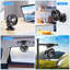 Ventilateur de bureau portable, USB rechargeable à piles, mini ventilateur de bureau silencieux à 4 vitesses, rotation à 360 °, pour le bureau personnel-112451333