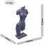 Bumpy TORSO SCULPTURE Aluminium Ornament 38cm-92166236
