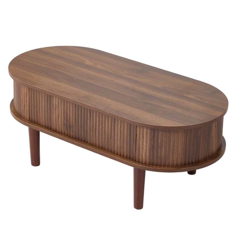 Lift Top Four Leg Coffee Table with Storage