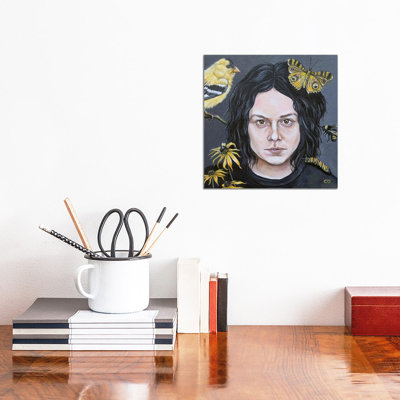 Jack White by Cyndi Dodes - Wrapped Canvas Gallery-Wrapped Canvas Giclée