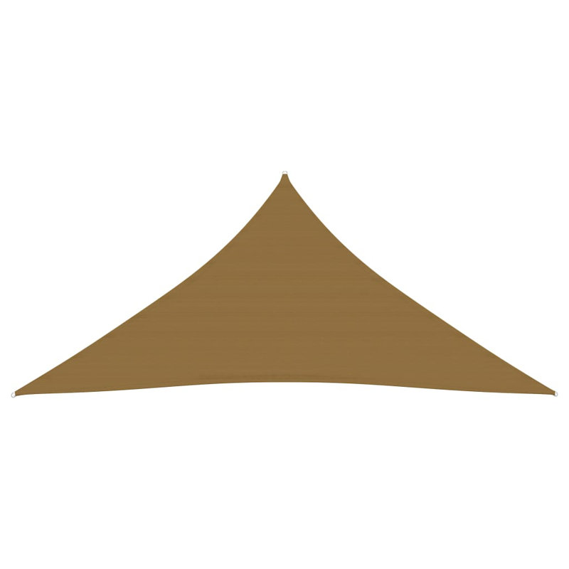 Dakota Fields 300cm W x 3cm D Plastic Cover Retractable Freestanding Awning, Taupe