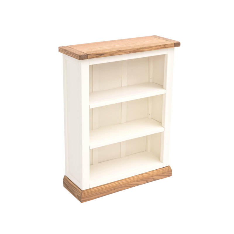 Aviva 90cm H x 70cm W Standard Bookcase, Off White