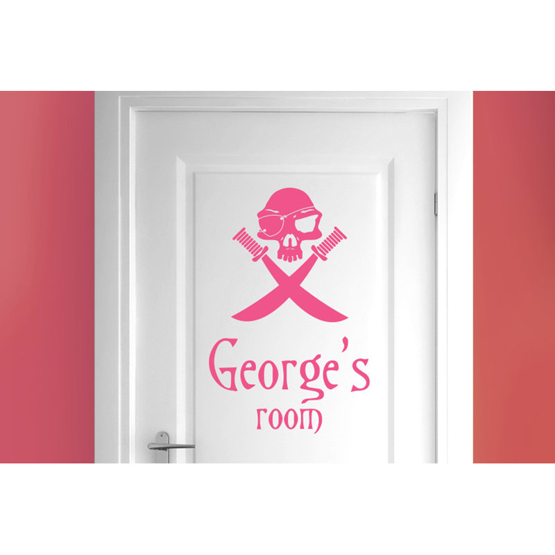 Nautical & Beach Wall Decal, Pink