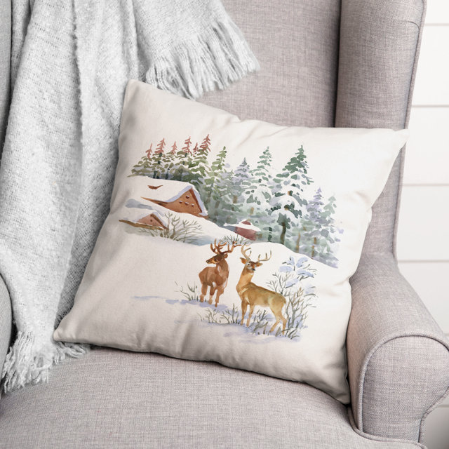 winter throw pillows under $25