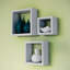Natalia 3 Piece Square Floating Shelf-15848264