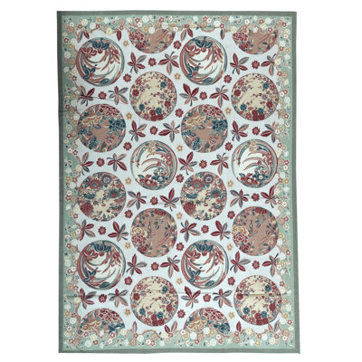Wool Ikat Area Rug