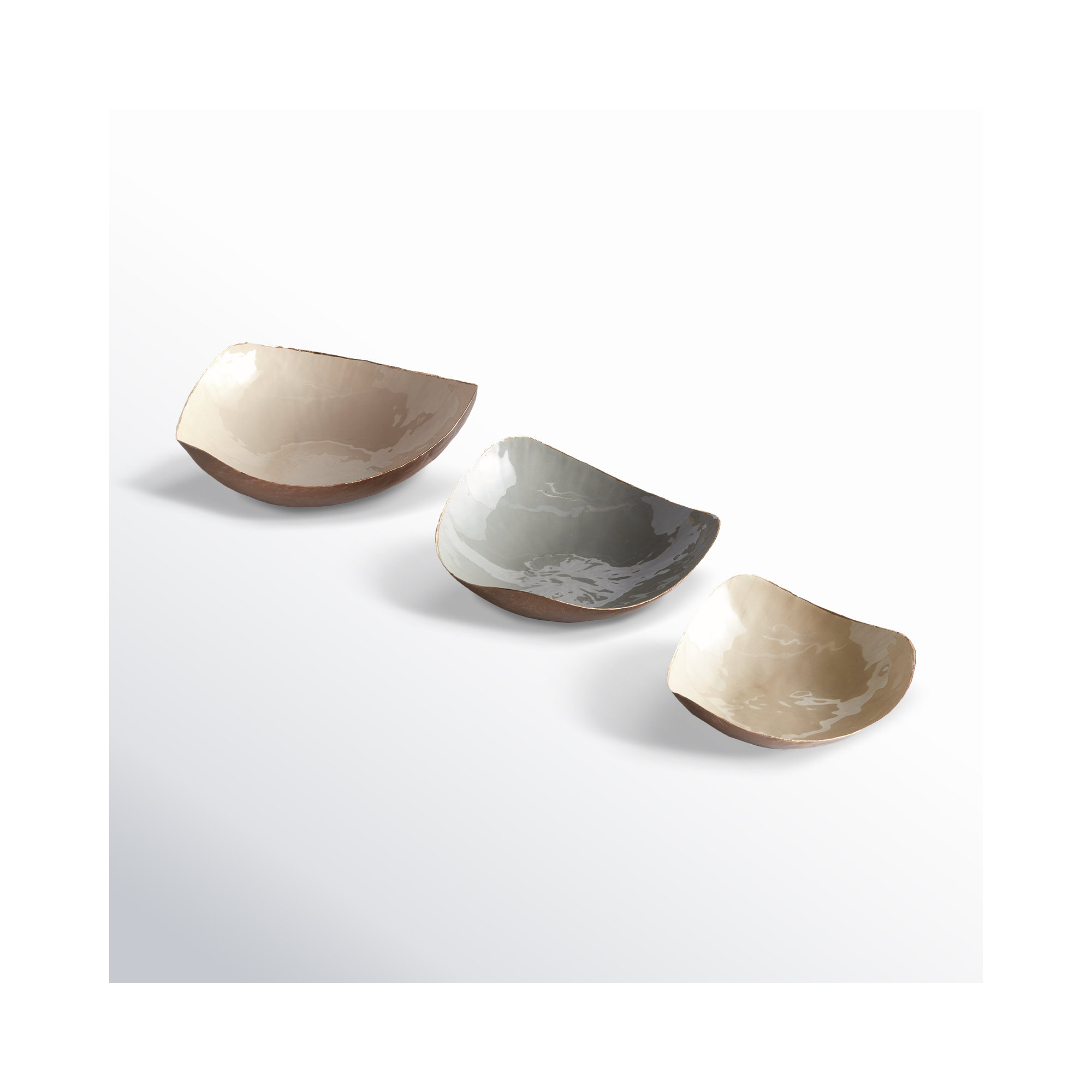 Calisto Decorative Bowls, Beige