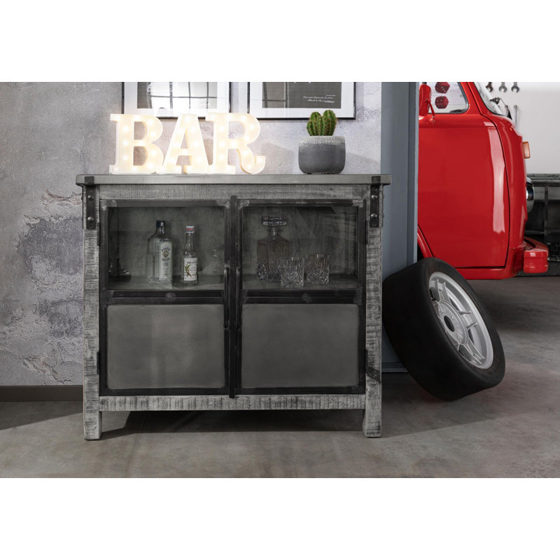 Heavy Industry 100cm Sideboard, Grey