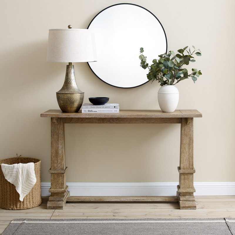 Marksbury 50'' Console Table, Natural Wood