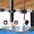 American Cherry 10 Rod Corner Rack