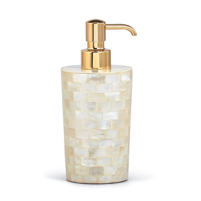White Agate Soap Dispenser