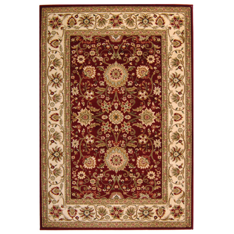 Tapis oriental Klose Performance, Red/Ivory, Rectangle 7 pi 9 po x 10 pi 9 po