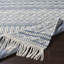 Tapis bleu marine / kaki tissé à plat à la main Carletta-2023428562