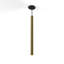 Combi Pendant 24" Single Unit with Matte Black Canopy-1317065023-1279097039