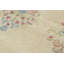 Rug & Kilim’S Block Print Rug, Cream White With Whimsical Multi-Colored Florals