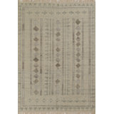 Bristol Geometric Area Rug in Ivory