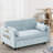 Modern Loveseat with Pull Out Bed And Two Pillows Pull Out Couch Pull Out Sofa Sleeper Sofa Bed-97686558