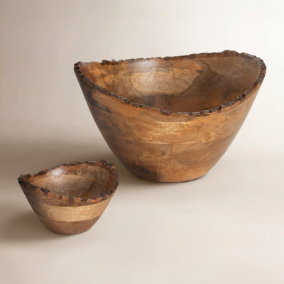 Dariana Wood Decorative Bowl 2