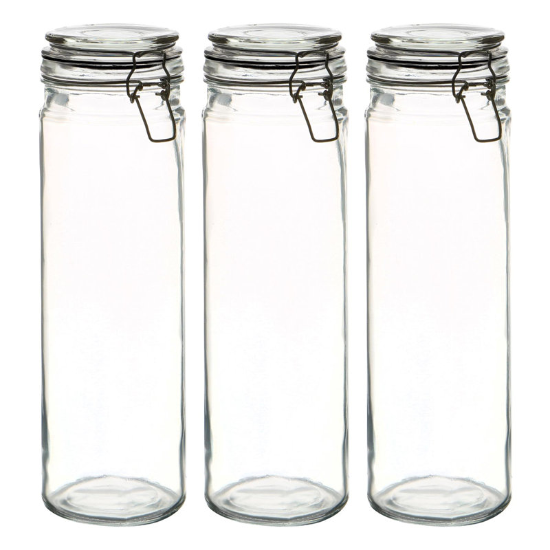 Glass Jar - Set of 3