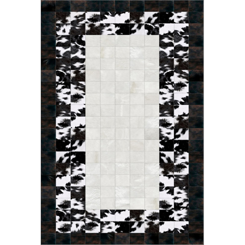 Luxurious Velvet Area Rug, 5.9 x 9.2 Feet | 100% Velvet Fabric, 100% Cotton Sole, 0.4 in Pile Height | Antibacterial, Non-Slip, Machine Washable | Elegant 3D Digital Print for Living Room & Bedroom Decor