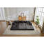 Canapé à compression Boneless, canapé-lit à plancher convertible à structure fixe, canapé modulaire Boneless, sans assemblage requis, tissu chenille, pour la chambre à coucher du salon-1692440030