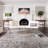 Viscose Oriental Indoor Rug-1724150049
