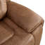 Causeuse inclinable électrique en similicuir de 79,2 po de largeur avec console centrale et ports de recharge-801698055