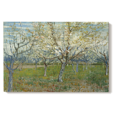 The White Orchard-Vincent van Gogh-Gallery Wrapped Canvas-1888