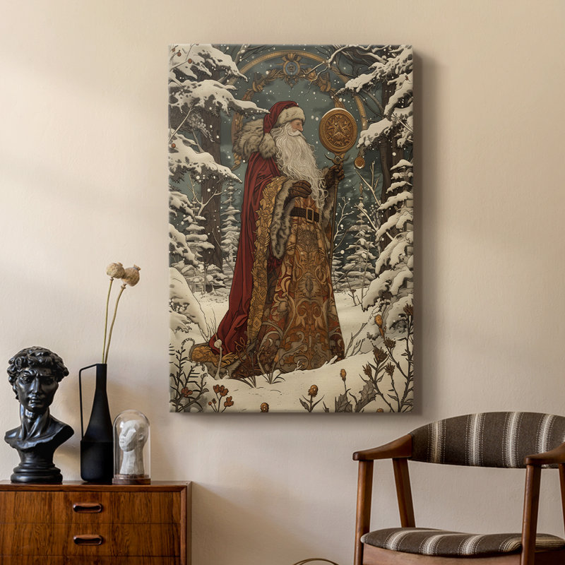 Art des Fêtes de Noël DCxxvi - galerie Cavas sur mesure, H 36 po x l 24 po