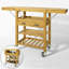 Jago Solid Wood Bar Cart
