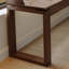 Bureau en bois massif en L noyer clair avec 3 tiroirs-109691594-109691592