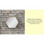 Miroir mural Hexagon
