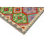 Tapis rectangulaire en laine tissé à plat à motif géométrique de 3 pi 4 po x 4 pi 6 po Alois