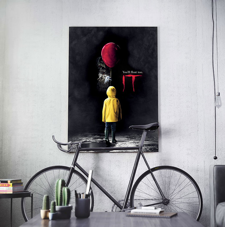 « the movie you float too », reproduction d’impression Stephen King's IT