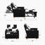 Chaise d'appoint rembourrée Somdath-1851842394