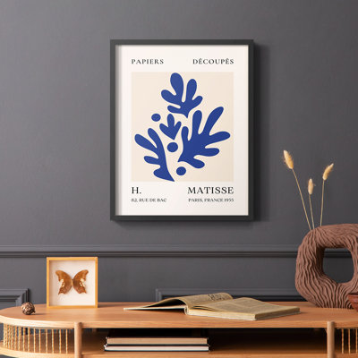 Matisse CLV III, reproduction encadrée - bois massif