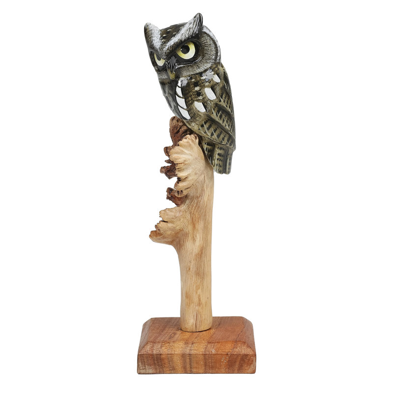 Sculpture en bois Millwood Pines The Owl