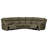 6 Piece Zero Wall Reclining Power Sectional-896026105