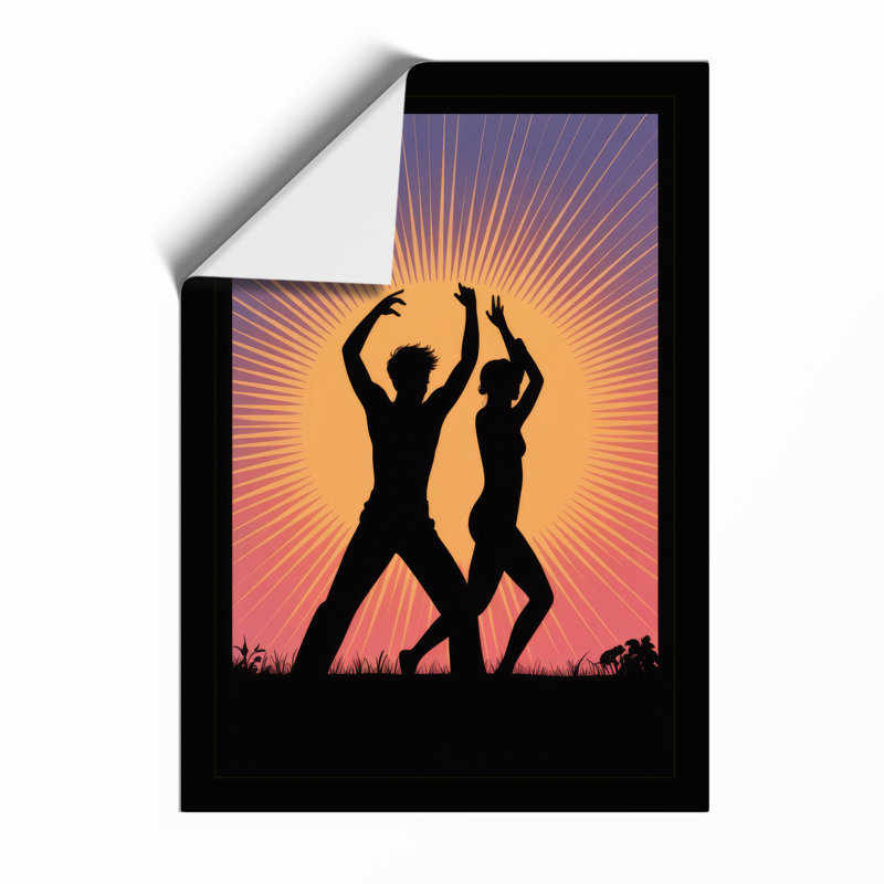 Triumph at Sunset Modern - Framed Print, A3 - 42.0 x 29.7 cm, Unframed