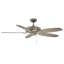 Ventilateur de plafond standard à 5 pales de 52 po avec chaîne de traction Luyster-141469276