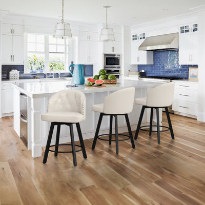 Drish Swivel 25.98" Counter Stool