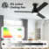 Vaczon 48" 3 - Blade Modern Black Flush Mount Ceiling Fan with LED Lights and Remote Control