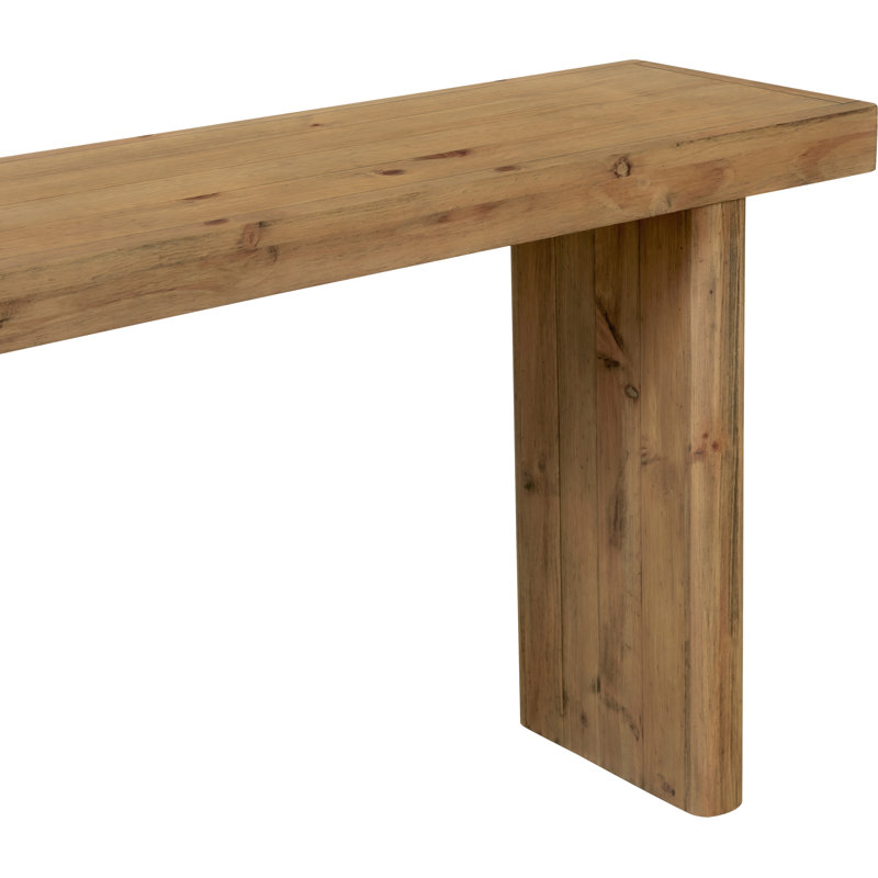 Monterey 60'' W Solid Wood Console Table, Aged Brown