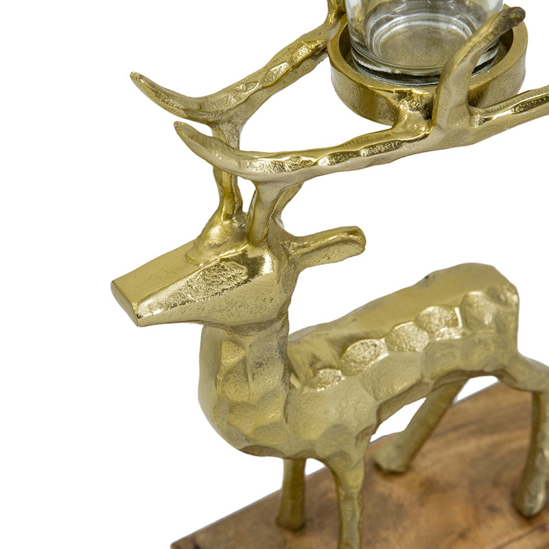 7X5x12" Reindeer Tealight