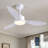 42''/52'' Standard Dimmable Ceiling Fan With Light Kit-1491363333